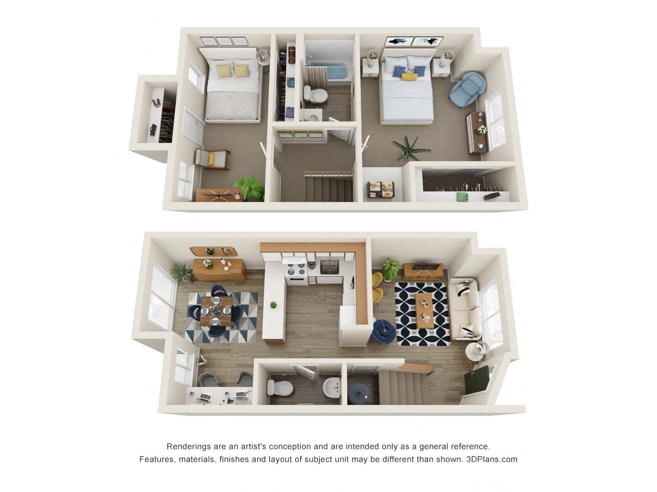 The Montavilla | 2x1.5 Townhome The Montavilla | 2x1.5 Townhome